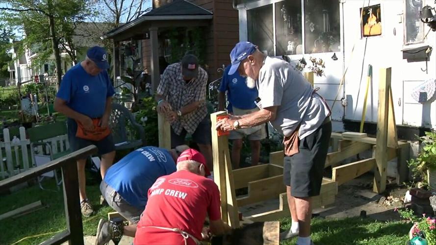 Union Street homeowner has better access to home thanks to the hard work of local labor union volunteers