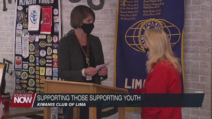 Kiwanis Club of Lima donating to support youth in the community