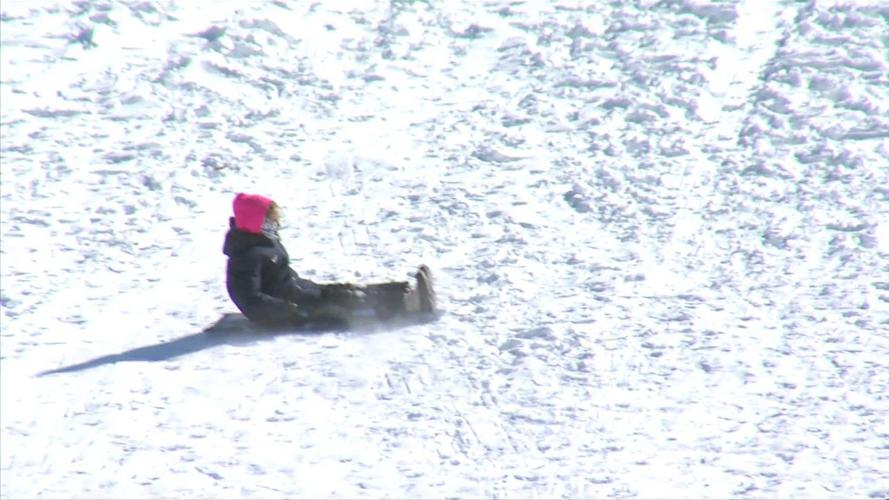 Sledders enjoy snow in Faurot Park 1.jpg