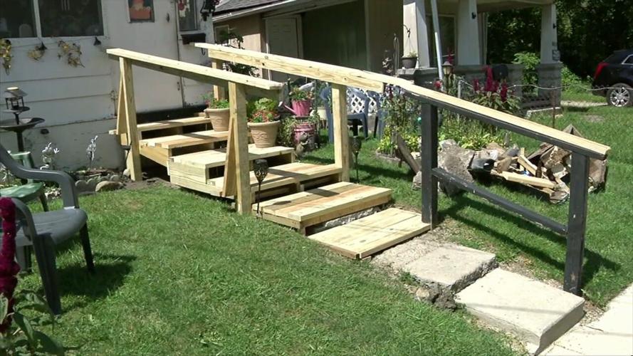 Union Street homeowner has better access to home thanks to the hard work of local labor union volunteers