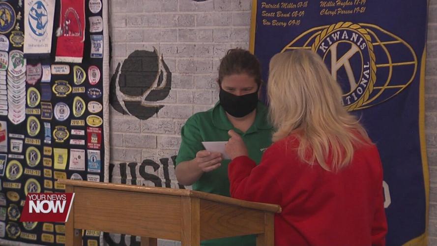 Kiwanis Club of Lima donating to support youth in the community