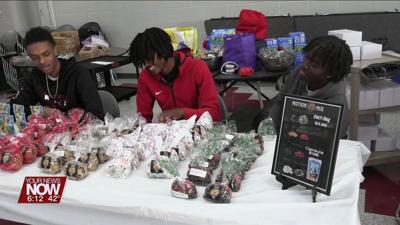 Lima Senior DECA students sell homemade products in their 3rd annual marketplace