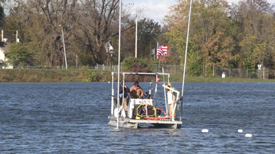 Lima breaks ground on Twin Lakes floating solar array