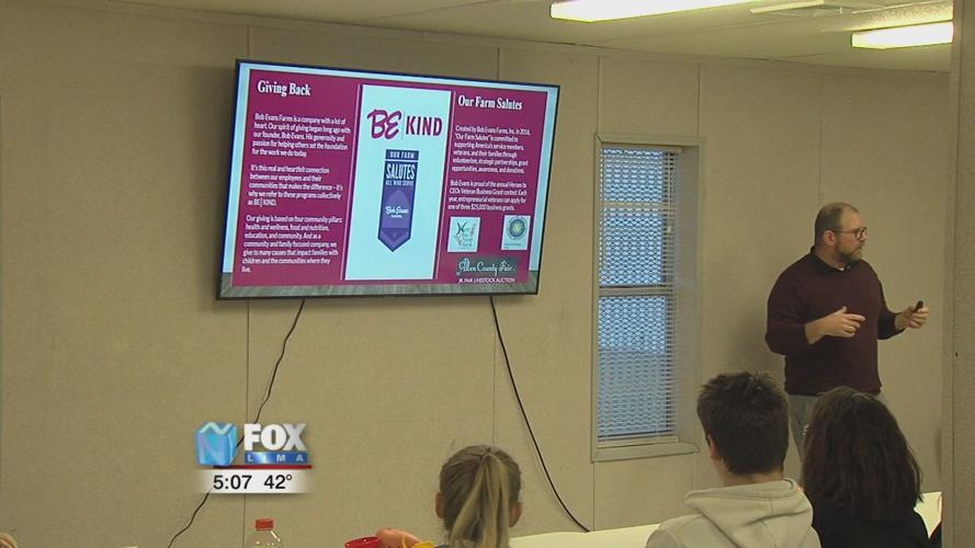 Cory-Rawson students learn about manufacturing careers at Bob Evans