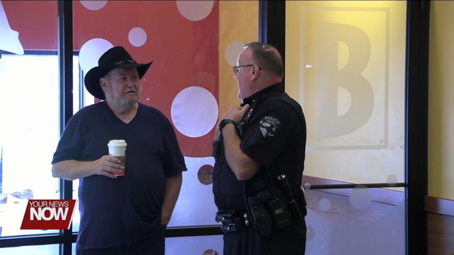 Allen County law enforcement takes part in National Coffee with a Cop Day