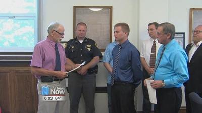 Teen Recognized By Putnam County Commissioners For Patriotic Act