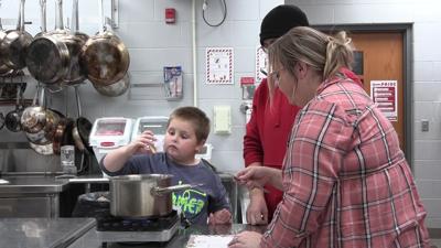 Unity Elementary holds family cooking night