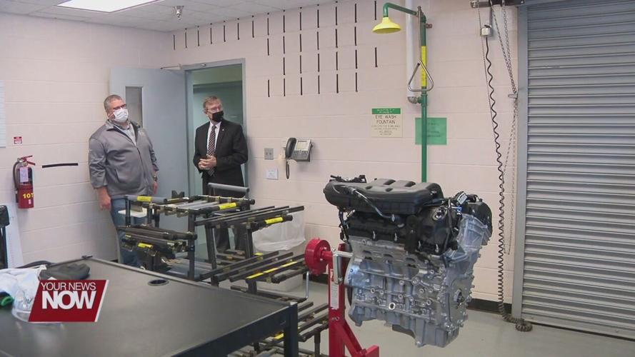 Partnership between Ohio State Lima and Ford to provide hands-on education to students