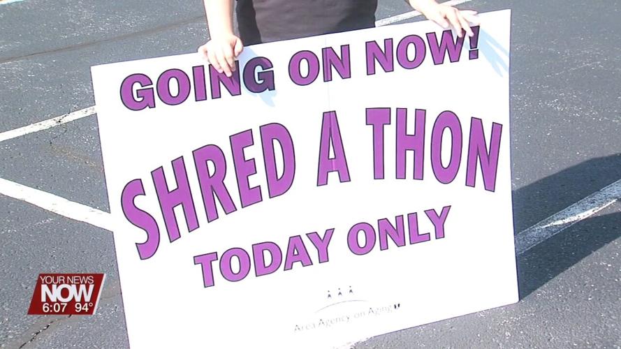 Area Agency on Aging offers shredding services to get rid of unwanted documents