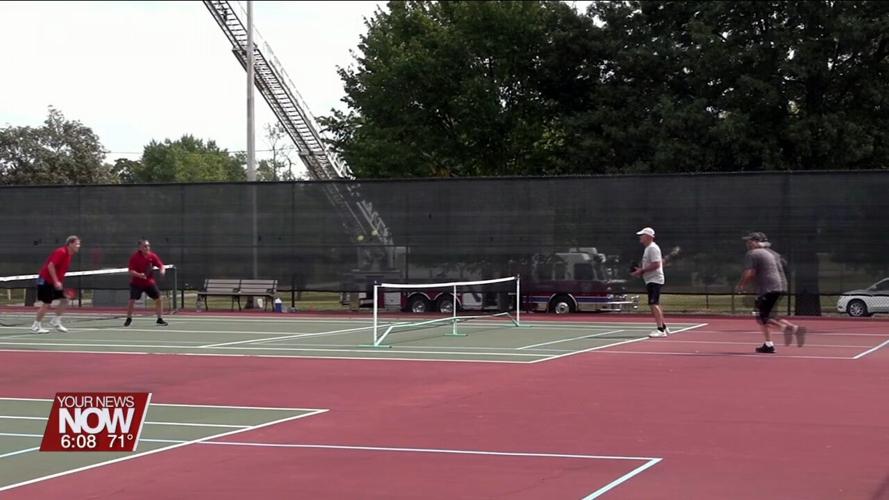 Dozens compete for good causes in the Allen County Pickleball Tournament