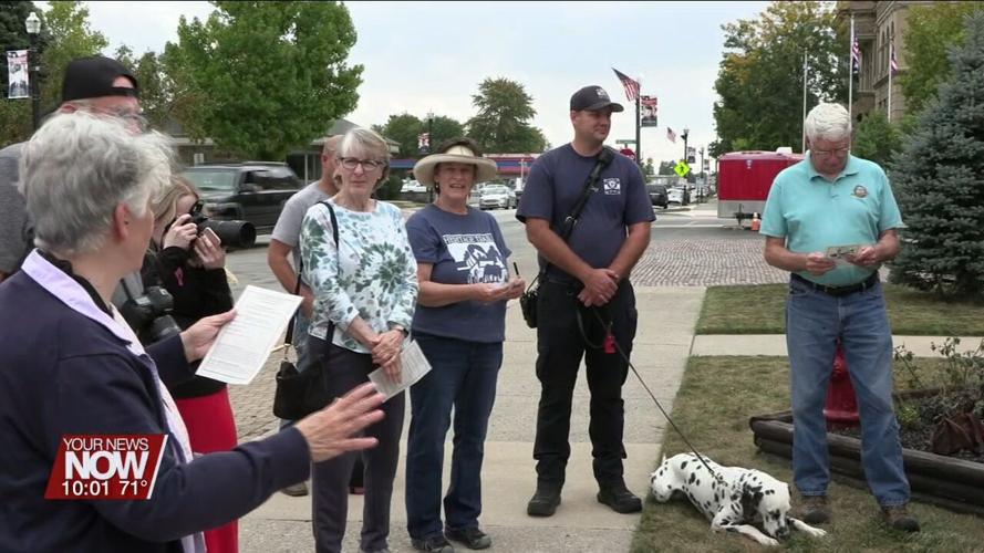 Auglaize County Historical Society unveils "As Neil Knew It" historical marker about astronaut's early life