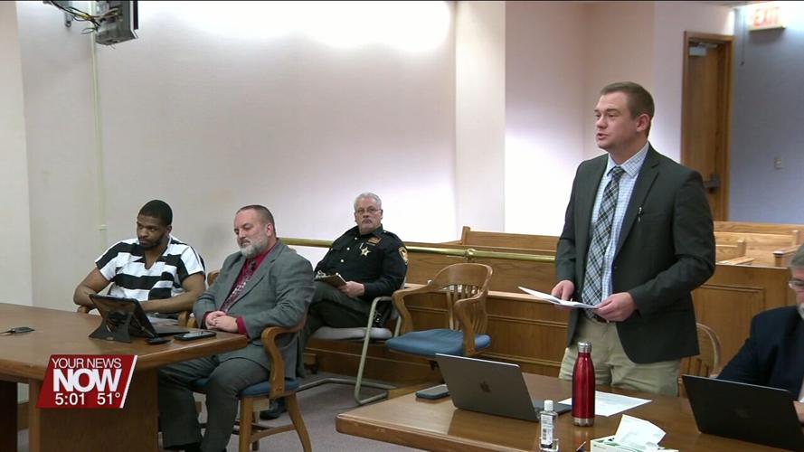 Tarockis Greer maintains his innocence during sentencing in Allen