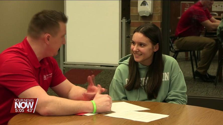 Abby Cover named March 2024 Student Employee of the Month by Ohio Means Jobs Allen County