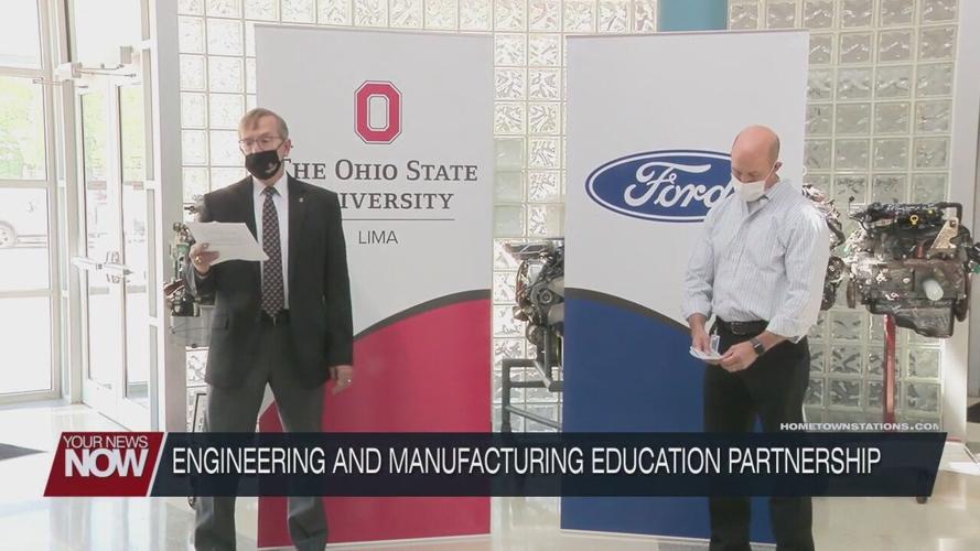 Partnership between Ohio State Lima and Ford to provide hands-on education to students