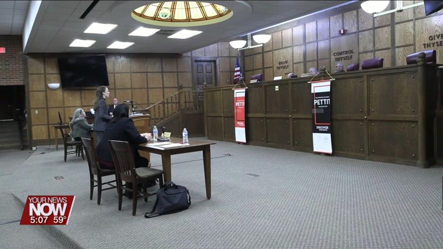 Law students at Ohio Northern University get to see Ohio's Third District Court of Appeals in action