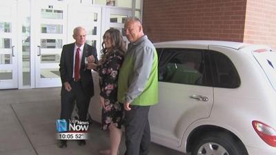 Student wins PT Cruiser at Lima City Schools Honor Banquet
