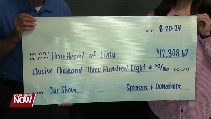 Tom Ahl Dealership raises over $12,000 for Heartbeat of Lima despite canceled car show