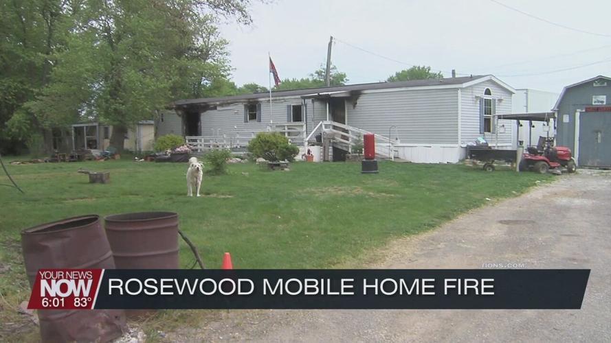 Mobile home fire displaces Cridersville family