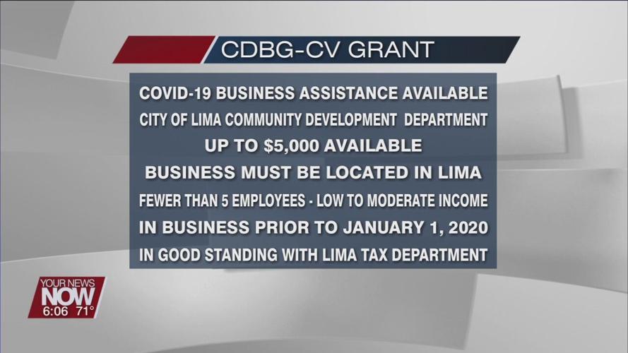City of Lima still has federal grant dollars for qualifying micro businesses affected by the pandemic