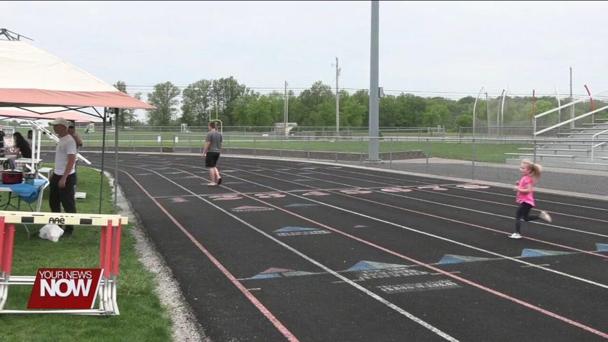 Elida students raise money to fight cancer at "Laps for Life"