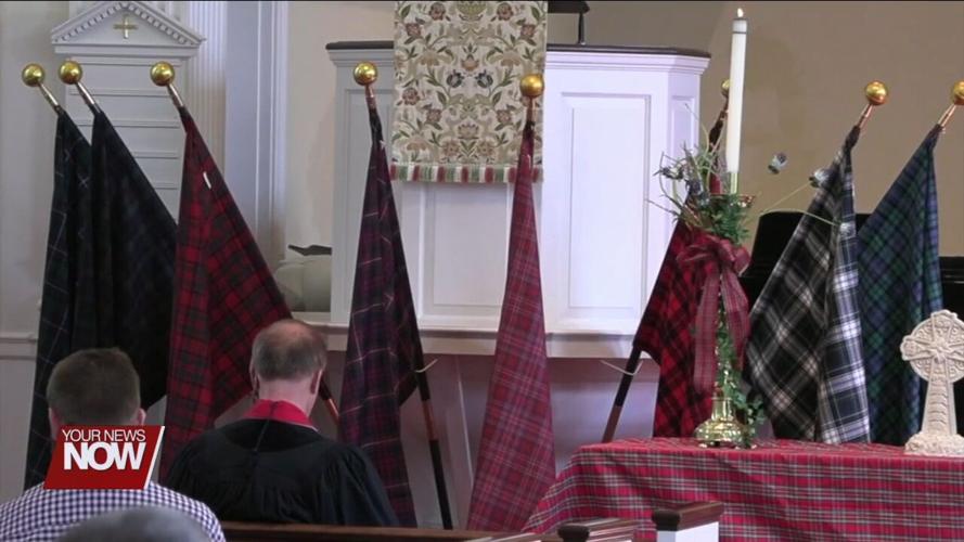 Kirkin' O' the Tartan service celebrates the local Scottish heritage