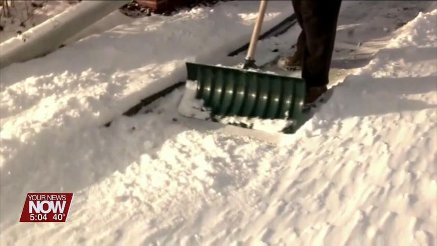 Don't forget to keep your sidewalks clear of snow and ice