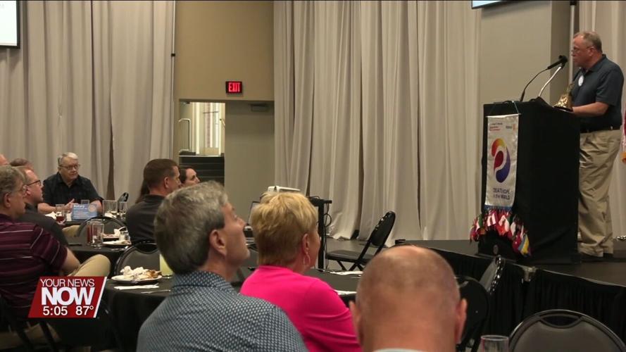 Lima Rotarians hear the latest on the Joint Systems Manufacturing Center