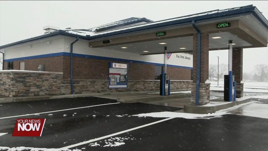 First National Bank's Lima branch is open for business