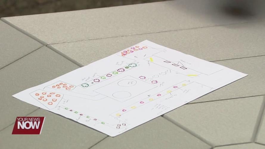 Local Boy Scout building serenity garden at Lima Memorial Health System