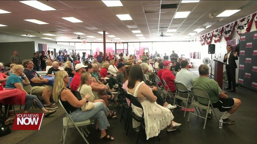 Bernie Moreno stops in Lima with Defend America Bus Tour