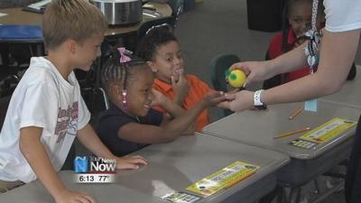 Lima South Science and Technology students learn with their senses