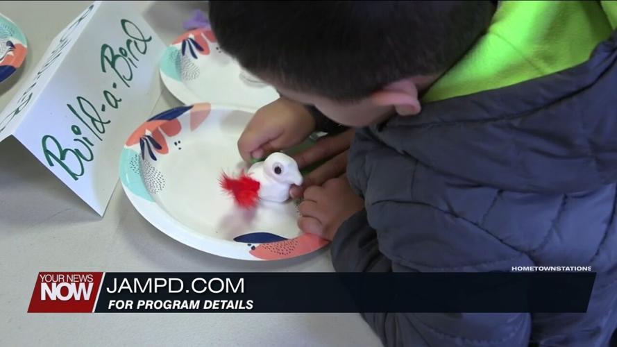 Johnny Appleseed Metropolitan Park District Nature Pals learn about winter birds