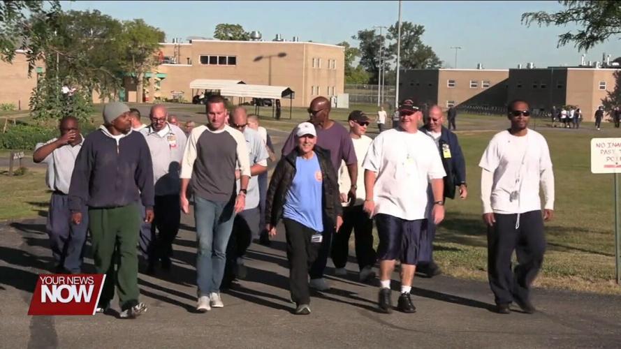 Allen Oakwood inmates take part in MS Walk to help raise money for multiple sclerosis research