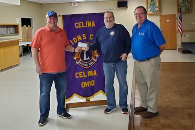 Celina Lions Club donates $5,000 for West Bank shelter house