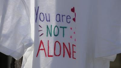 UNOH raises awareness with “Clothesline Project” for Sexual Assault Awareness Month