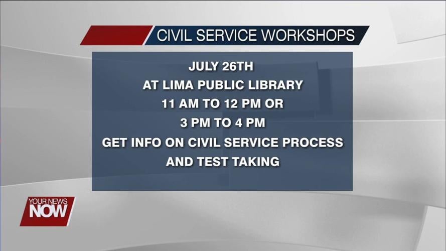 City of Lima holding workshops to talk about applying for open civil service positions