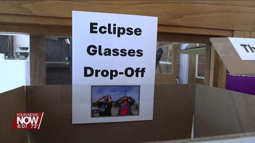You can donate your solar glasses for others to use in Latin America