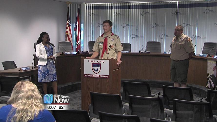 Boy Scout plans to rebuild memorial honoring William E. Metzger 1.jpg