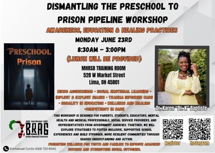 Preschool to Prison Workshop Flyer