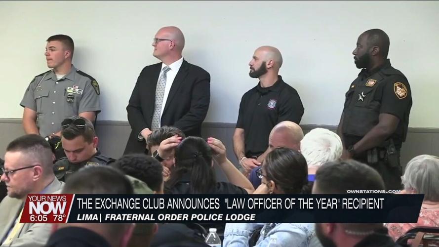 Shawnee Township's Detective Jacob Breitigan named Law Officer of the Year