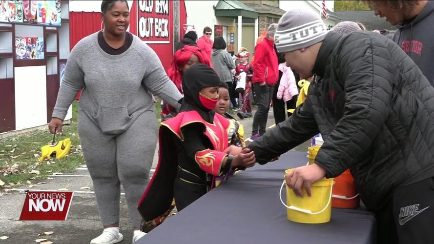 Huge turnout at Safety City's annual community Trick-or-treat