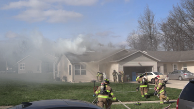 Lima Fire Department responds to apartment fire