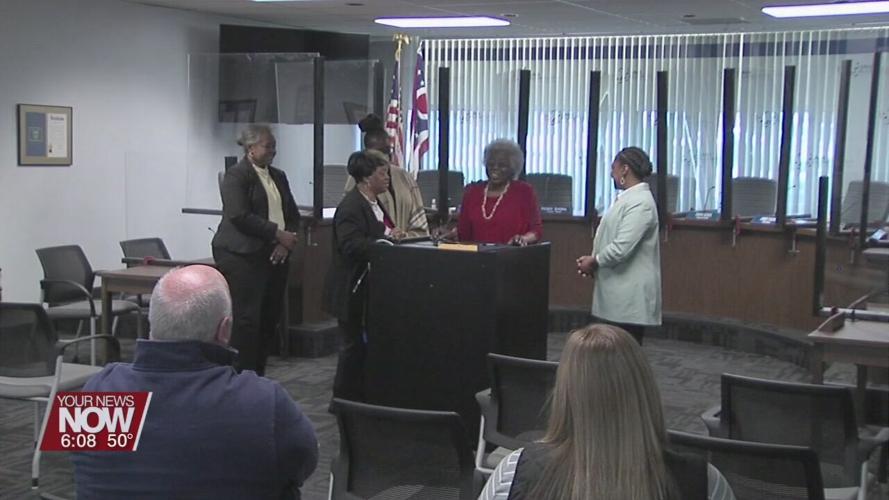 Lima Mayor gives proclamation in honor of Neotha Paden's 93rd birthday