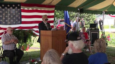 Waynesfield holds dedication for Gold Star Families Memorial