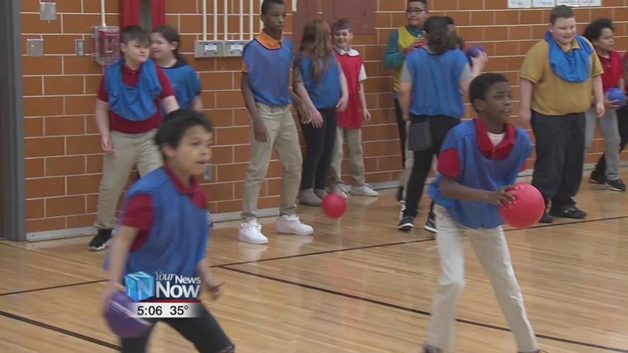 Lima North students pumped to raise money with dodgeball game