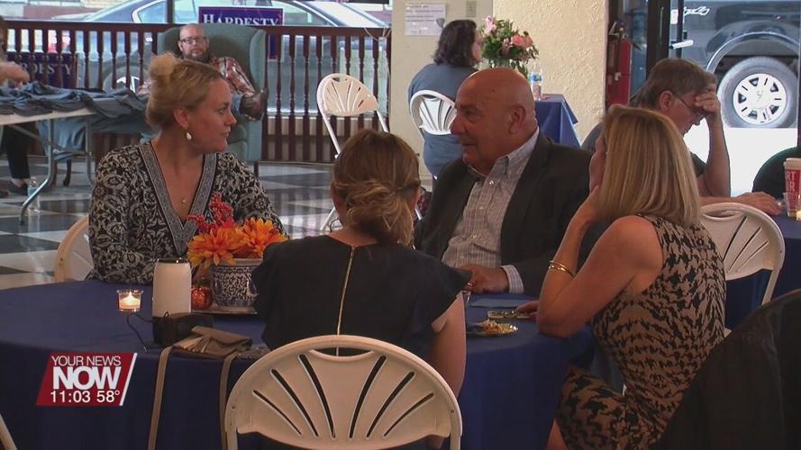 Hardesty speaks to supporters about the ideas she has for Lima