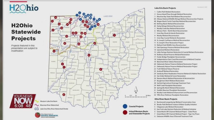 The creation of nearly 20-acres of Wetlands coming to Allen County to help with drainage issues and water quality
