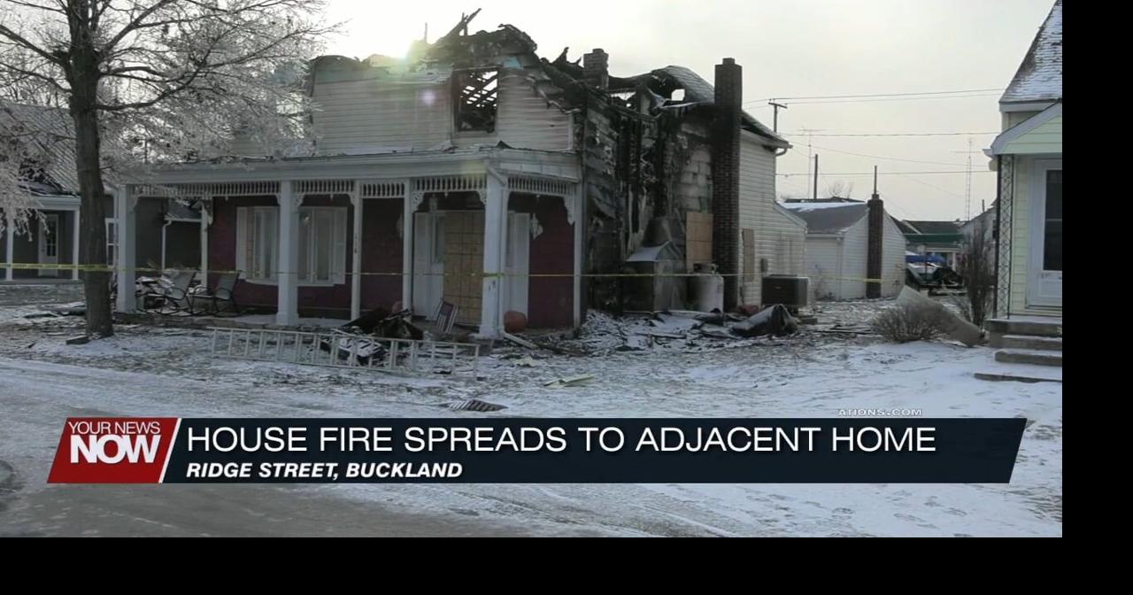 Saturday evening house fire in Buckland damages home next door News