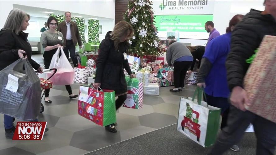 Over 70 area seniors will be getting much needed items thanks to Lima Memorial's Senior Angel Tree