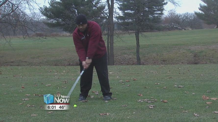 A golfer's Christmas wish comes true